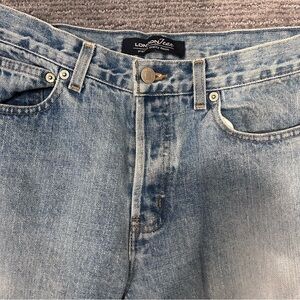 LONDONJEAN Men's Light Blue Relaxed Jeans